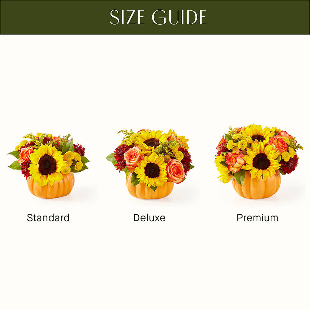 Golden Gourd Pumpkin Bouquet – Peonia Flowers Llc, Lakewood NJ