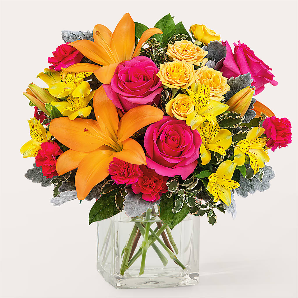 To the Tropics Bouquet – Peonia Flowers Llc, Lakewood NJ