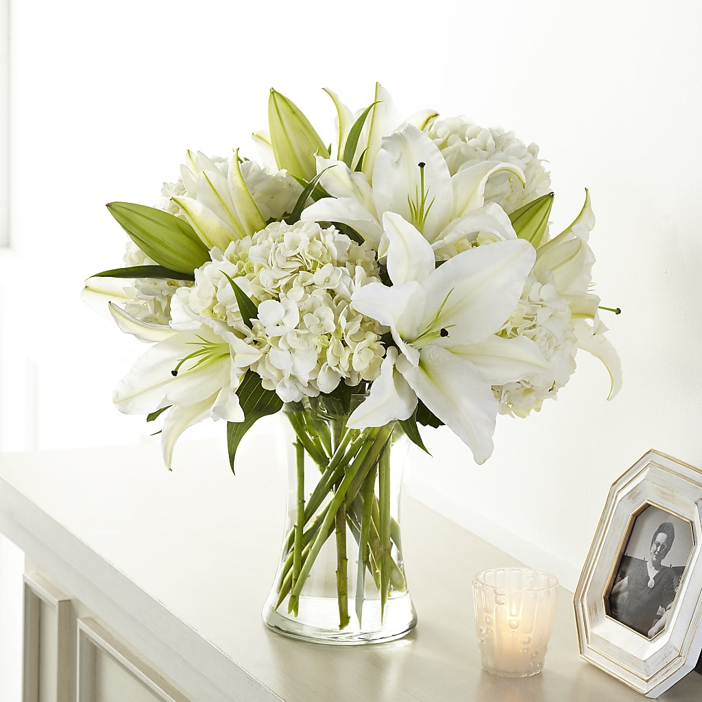 Compassionate Lily Bouquet – Peonia Flowers Llc, Lakewood NJ