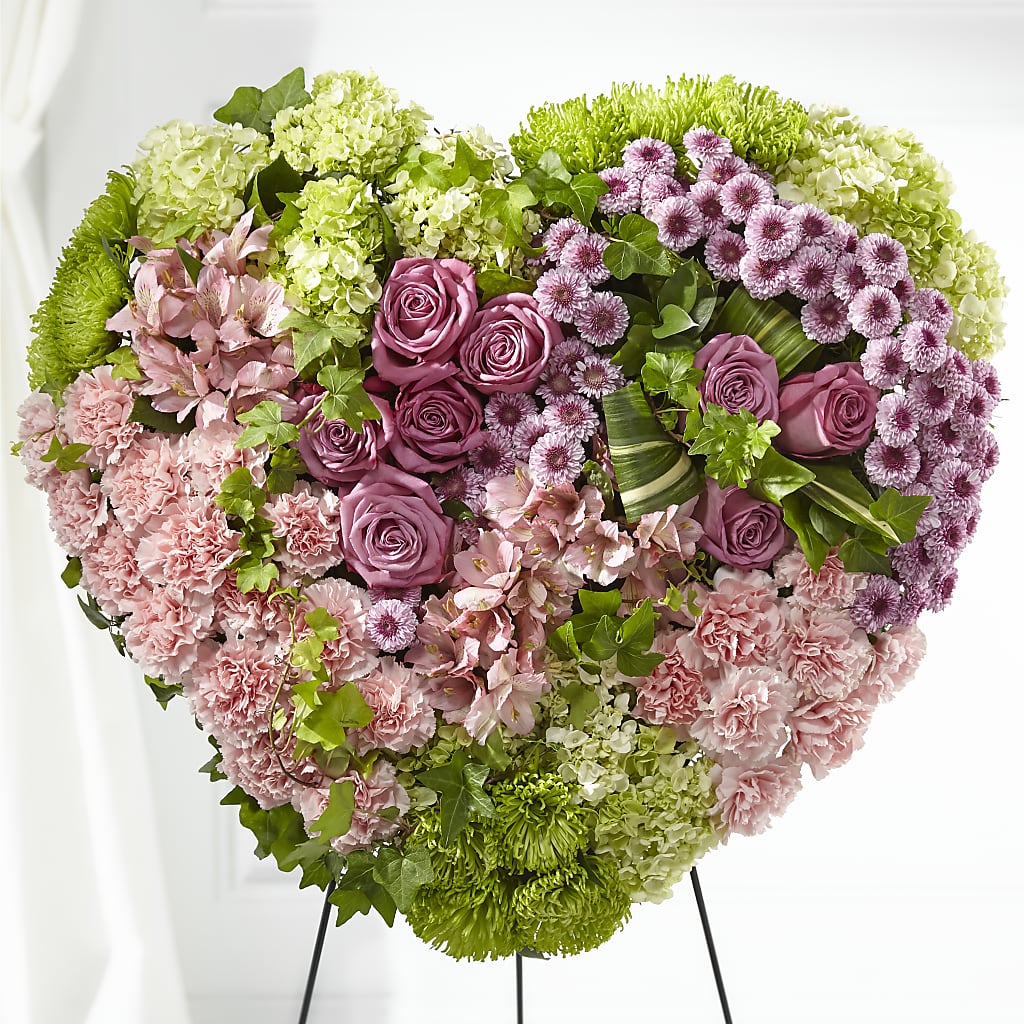Heartwarming Standing Heart – Peonia Flowers Llc, Lakewood NJ