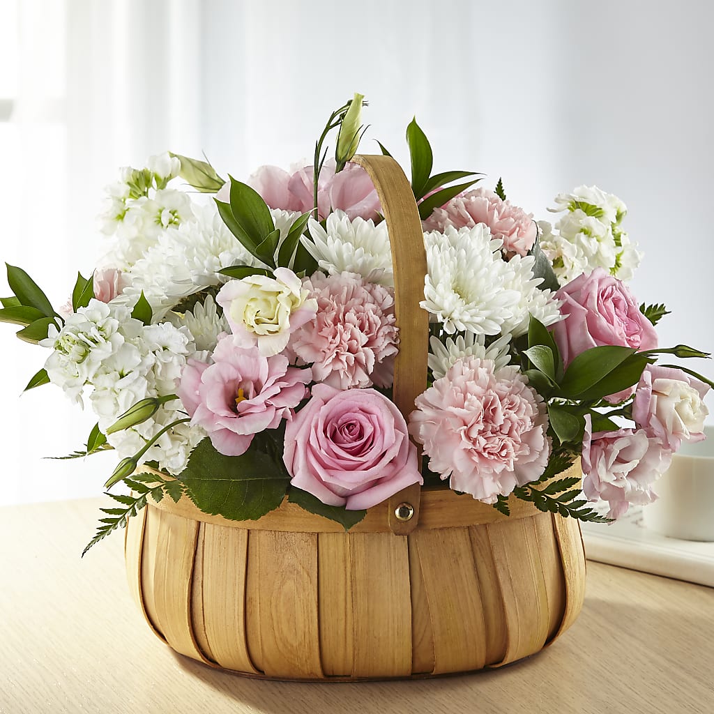 Always Graceful Basket – Peonia Flowers Llc, Lakewood NJ