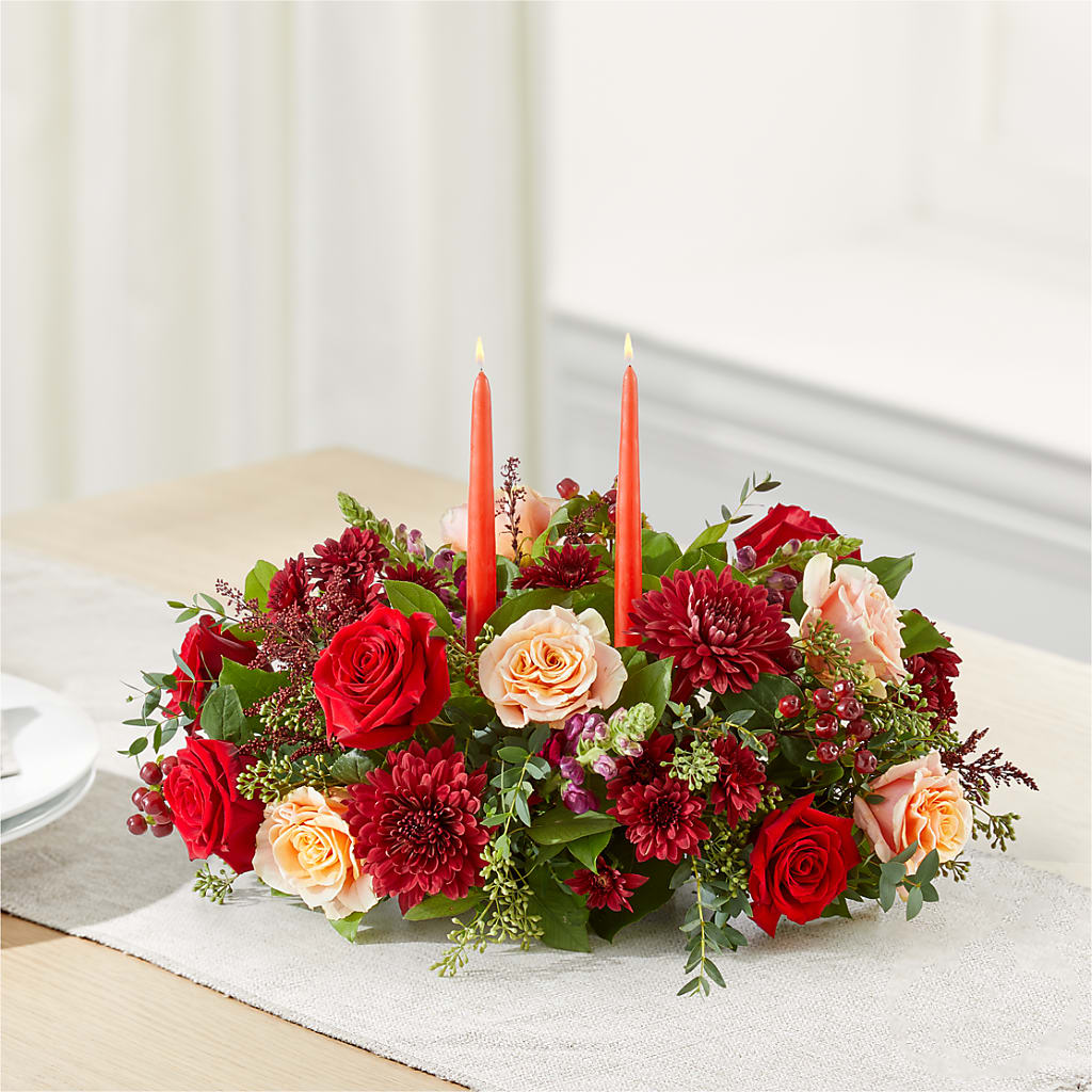 Most Thankful Centerpiece – Peonia Flowers Llc, Lakewood NJ