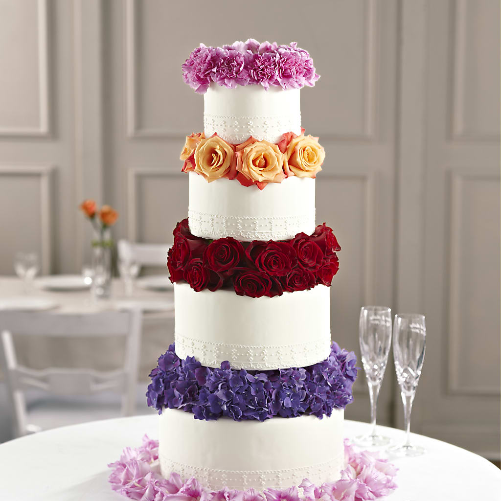 Infinite Love Cake Décor – Peonia Flowers Llc, Lakewood NJ