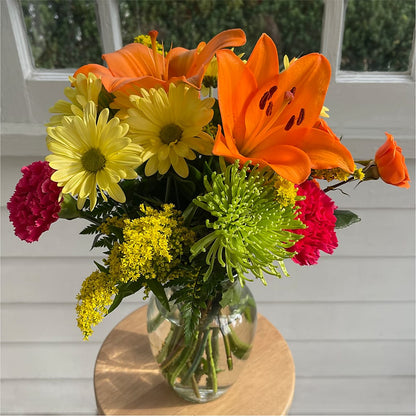 Bold & Bright – A Florist Original –  Peonia Flowers Llc, Lakewood NJ