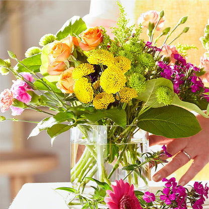 Bold & Bright – A Florist Original –  Peonia Flowers Llc, Lakewood NJ