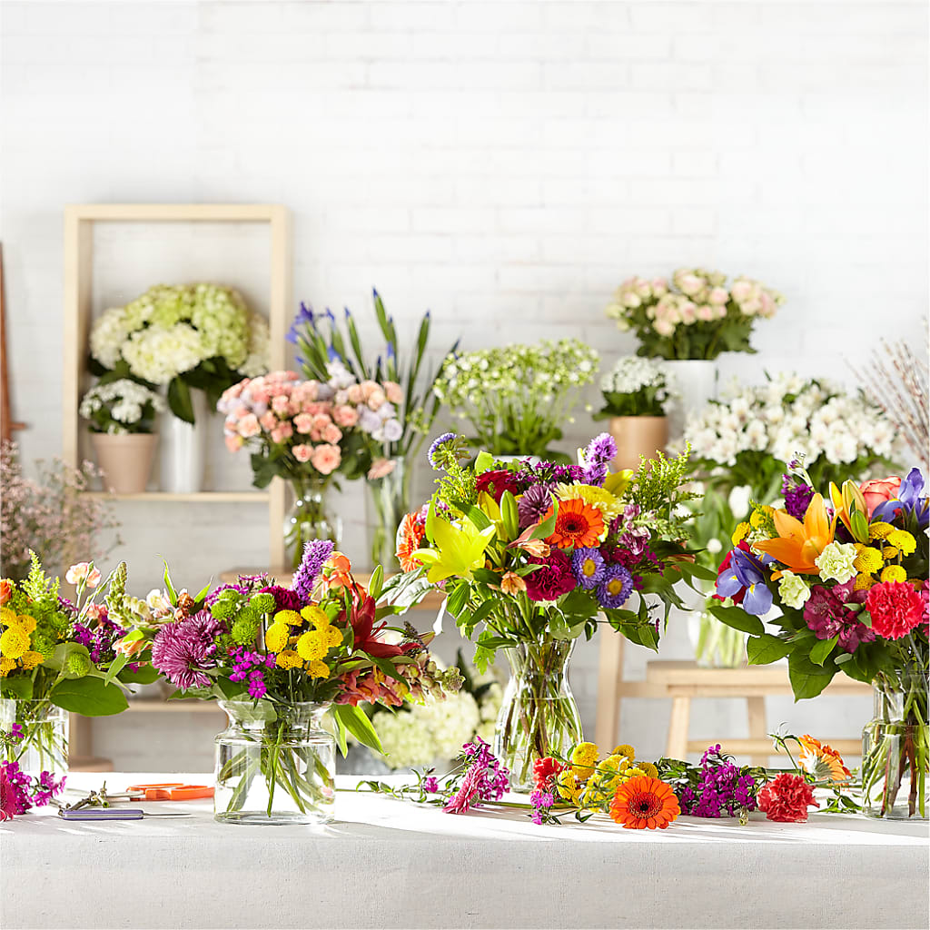 Bold & Bright – A Florist Original –  Peonia Flowers Llc, Lakewood NJ