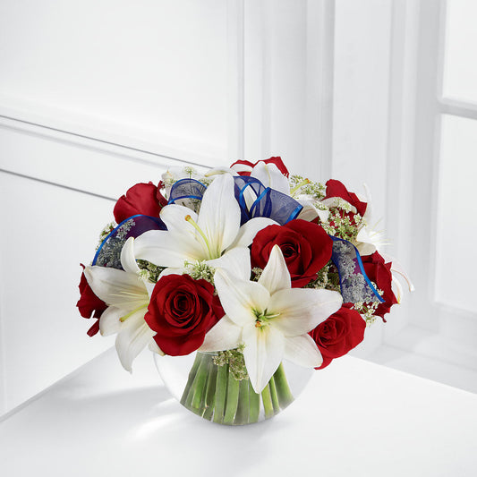 Independence Bouquet –  Peonia Flowers Llc, Lakewood NJ