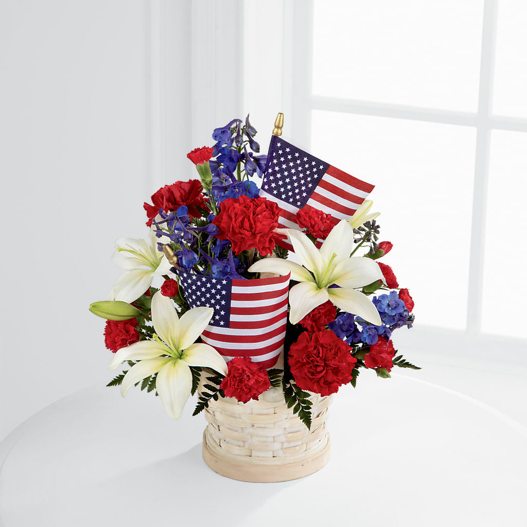American Glory Bouquet –  Peonia Flowers Llc, Lakewood NJ