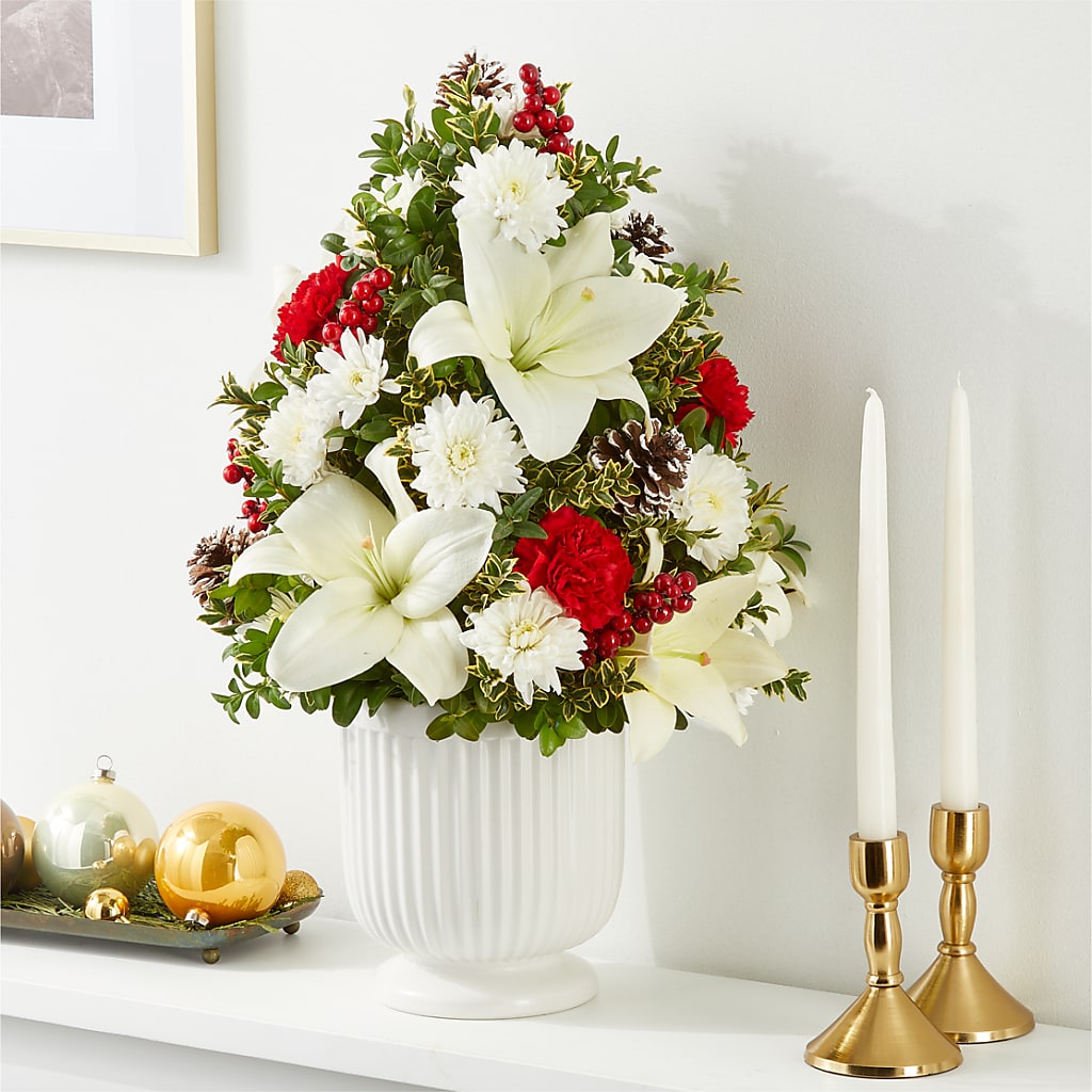 Festive Moments Tree –  Peonia Flowers Llc, Lakewood NJ