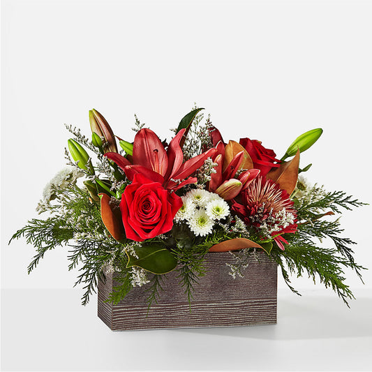 Christmas Break Bouquet –  Peonia Flowers Llc, Lakewood NJ