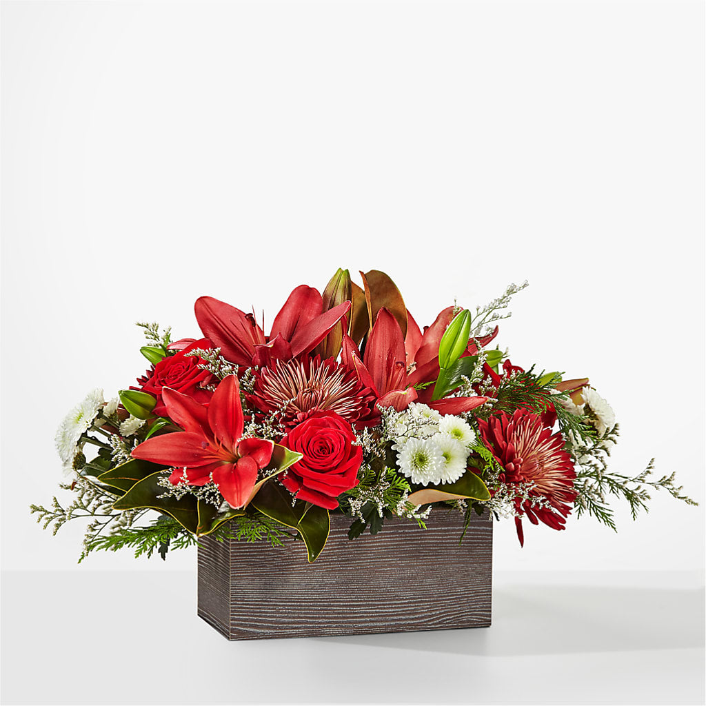 Christmas Break Bouquet –  Peonia Flowers Llc, Lakewood NJ
