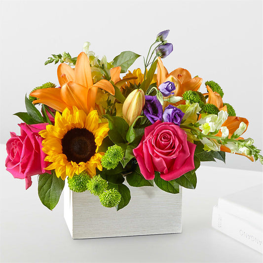 Best Day Box Bouquet –  Peonia Flowers Llc, Lakewood NJ