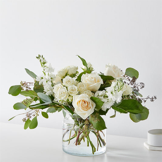 Fresh Linen Bouquet –  Peonia Flowers Llc, Lakewood NJ