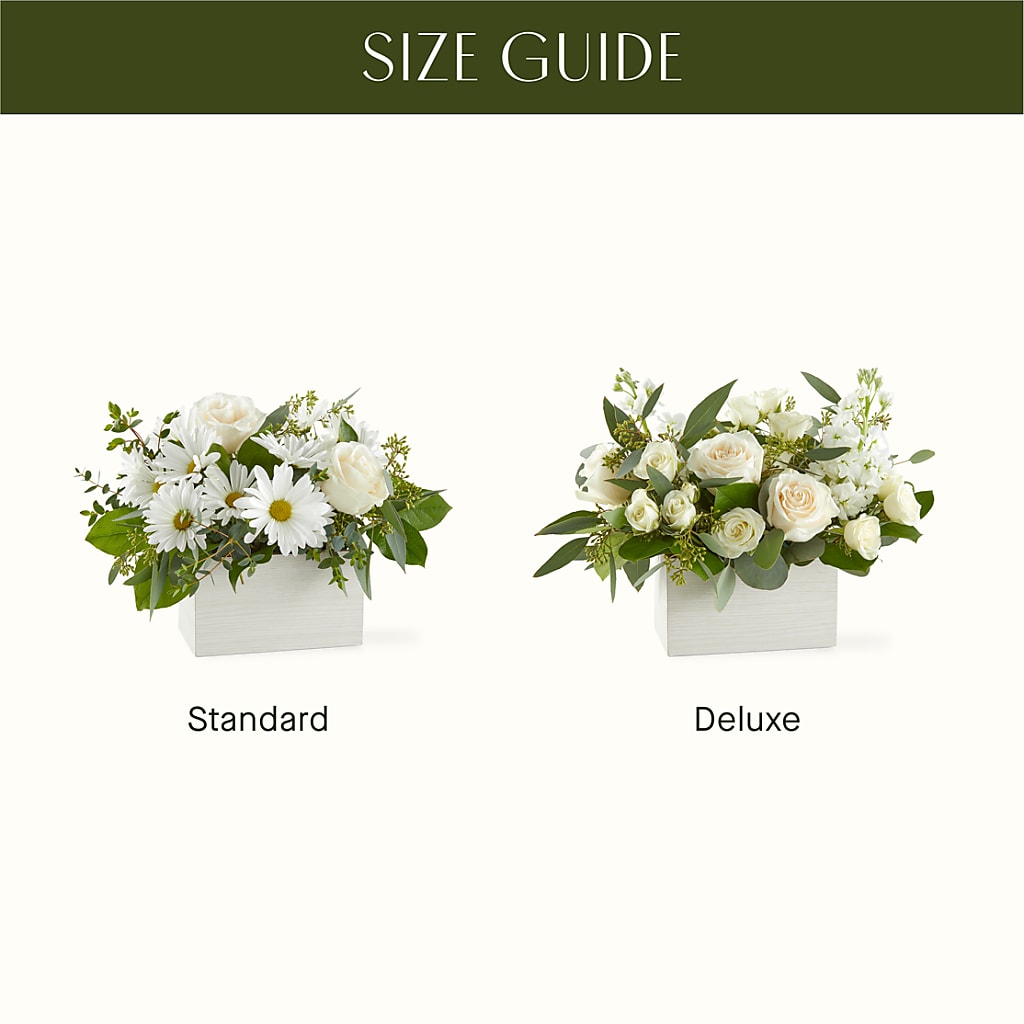 Fresh Linen Box Bouquet –  Peonia Flowers Llc, Lakewood NJ