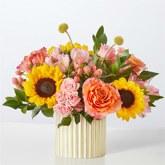 Sun's Out Bouquet –  Peonia Flowers Llc, Lakewood NJ