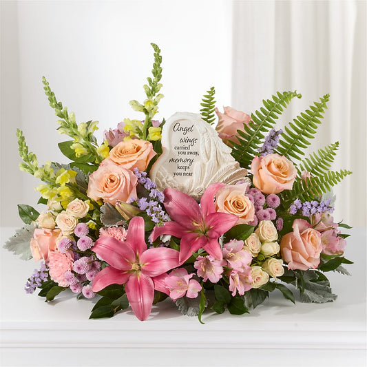 Gentle Light Arrangement –  Peonia Flowers Llc, Lakewood NJ