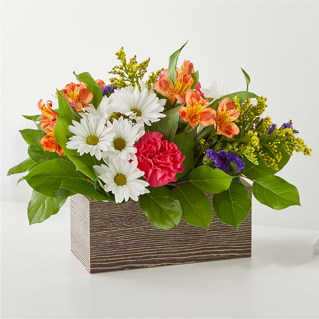 Oopsie Daisy Box Bouquet –  Peonia Flowers Llc, Lakewood NJ