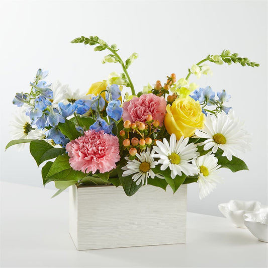 Sun Salutation Box Bouquet –  Peonia Flowers Llc, Lakewood NJ