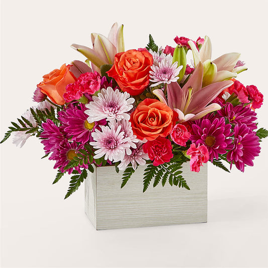 Light of My Life Box Bouquet –  Peonia Flowers Llc, Lakewood NJ