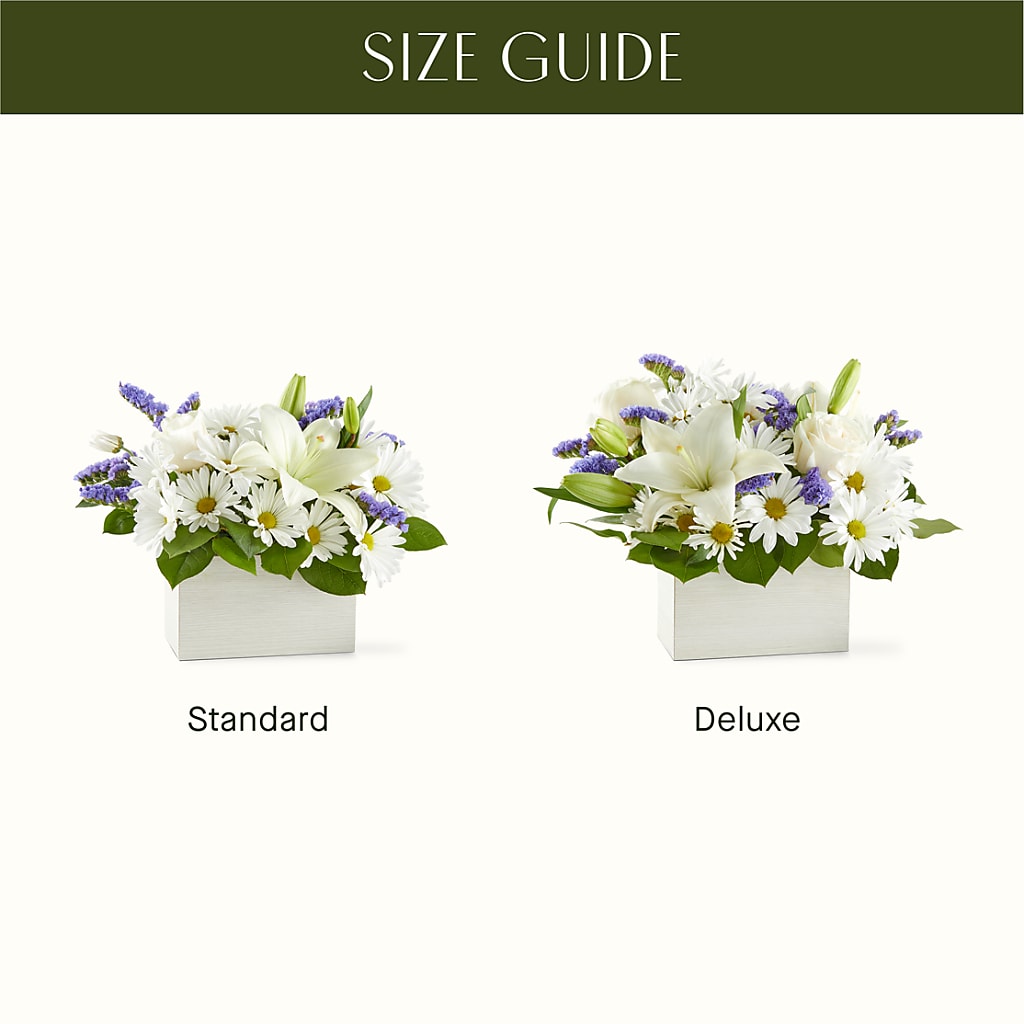 Beyond Blue Box Bouquet –  Peonia Flowers Llc, Lakewood NJ