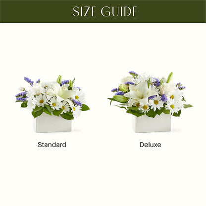 Beyond Blue Box Bouquet –  Peonia Flowers Llc, Lakewood NJ