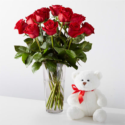 Romantic Long Stem Red Rose Bouquet Bundles –  Peonia Flowers Llc, Lakewood NJ