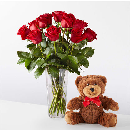 Romantic Long Stem Red Rose Bouquet Bundles –  Peonia Flowers Llc, Lakewood NJ