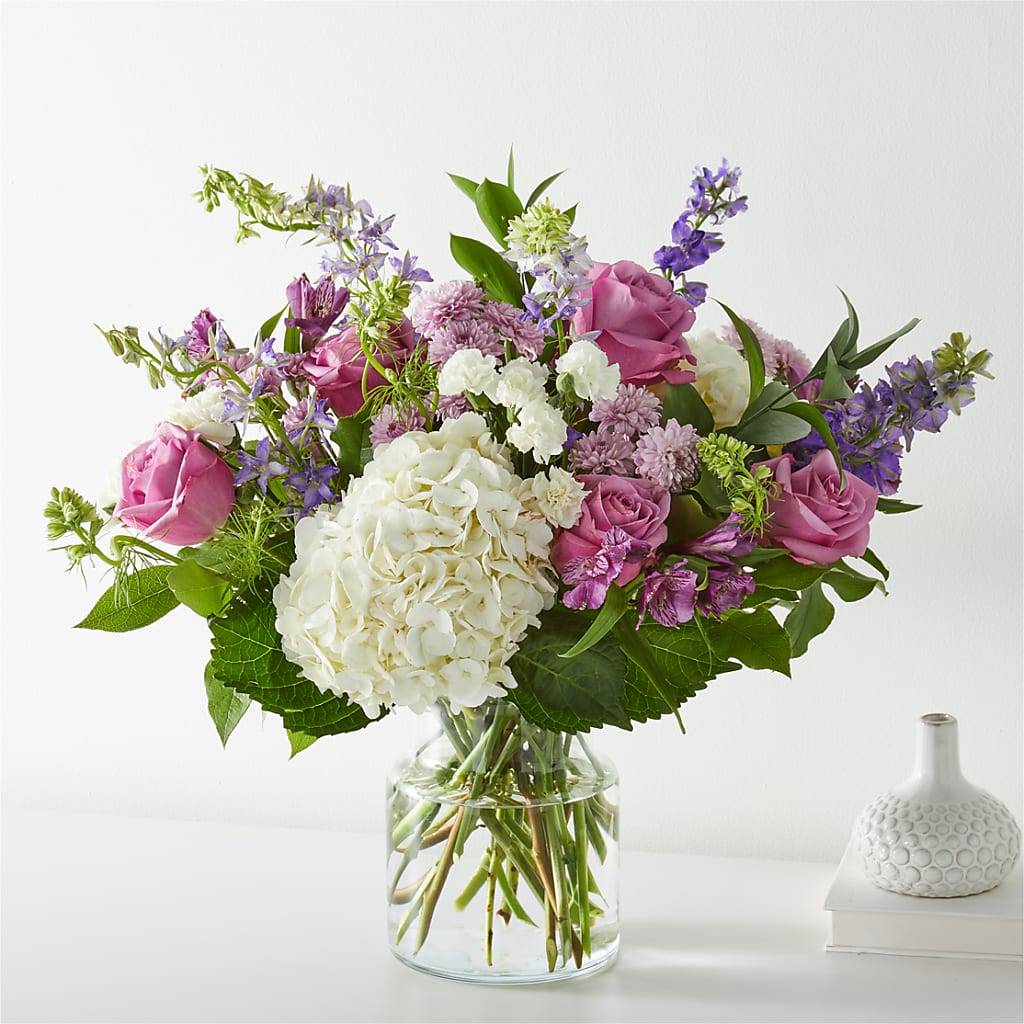 Violet Caress Bouquet –  Peonia Flowers Llc, Lakewood NJ