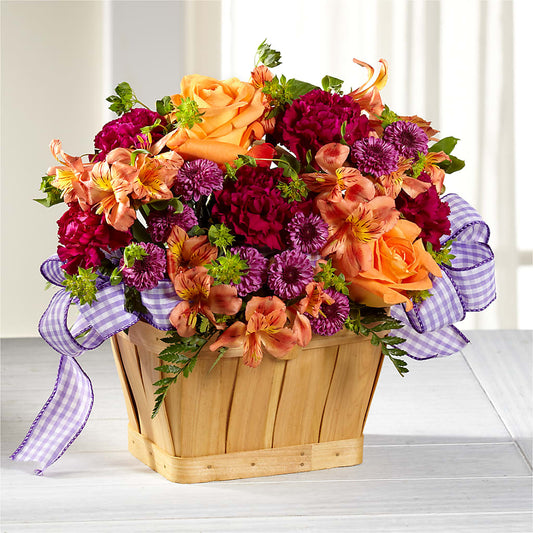 New Dream Basket –  Peonia Flowers Llc, Lakewood NJ