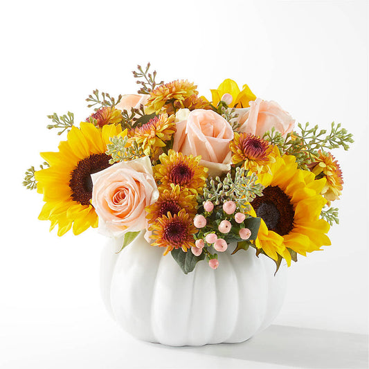 Pumpkin to Talk About Bouquet –  Peonia Flowers Llc, Lakewood NJ