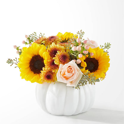 Pumpkin to Talk About Bouquet –  Peonia Flowers Llc, Lakewood NJ