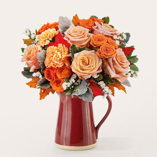 Pumpkin Pie Bouquet –  Peonia Flowers Llc, Lakewood NJ