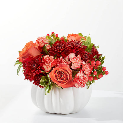 Autumn Air Pumpkin Bouquet –  Peonia Flowers Llc, Lakewood NJ