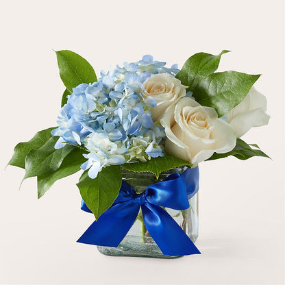 Sky Blue Delight Bouquet –  Peonia Flowers Llc, Lakewood NJ