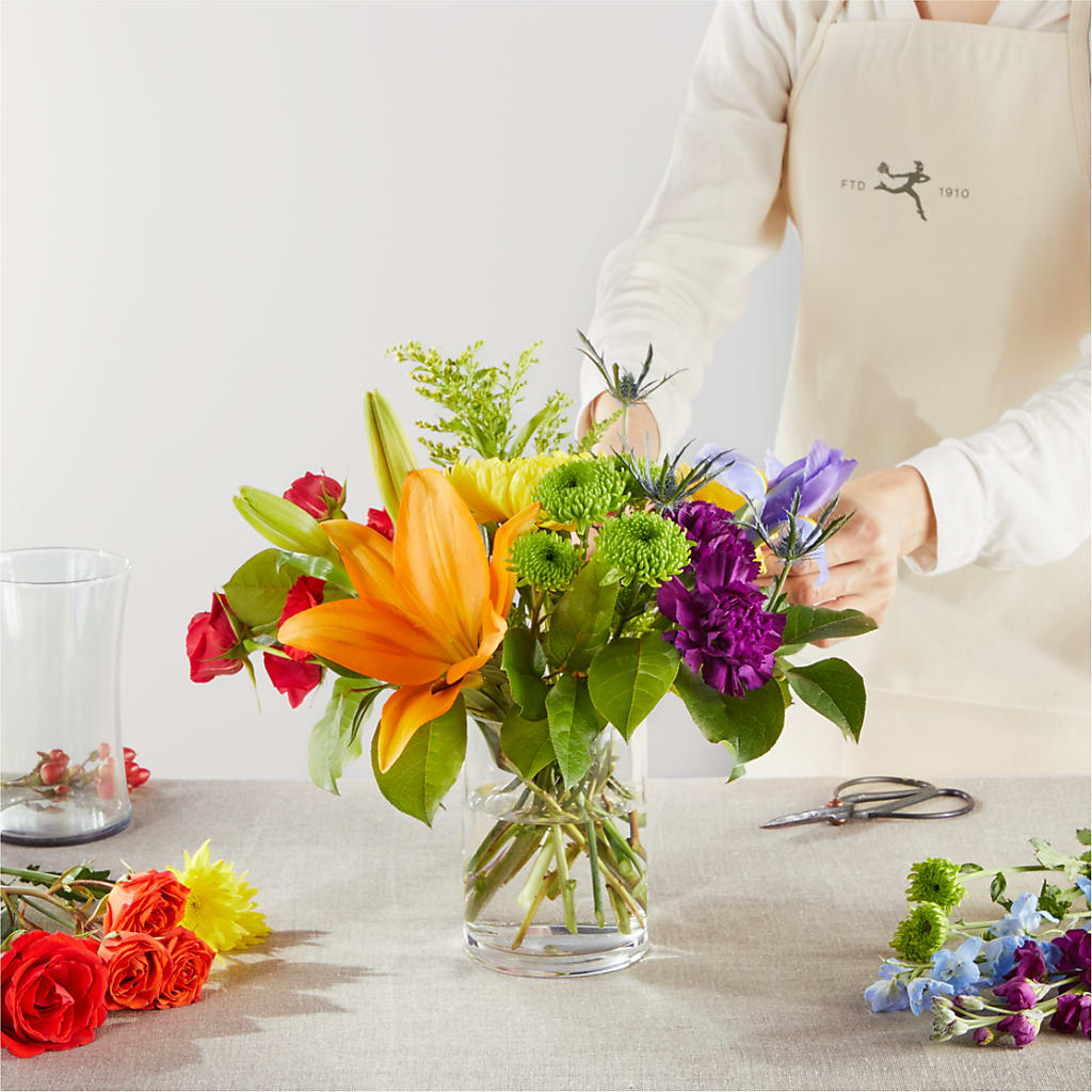 Summer Spectra - A Florist Original –  Peonia Flowers Llc, Lakewood NJ