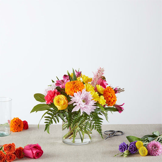 Feast of Color – A Florist Original –  Peonia Flowers Llc, Lakewood NJ