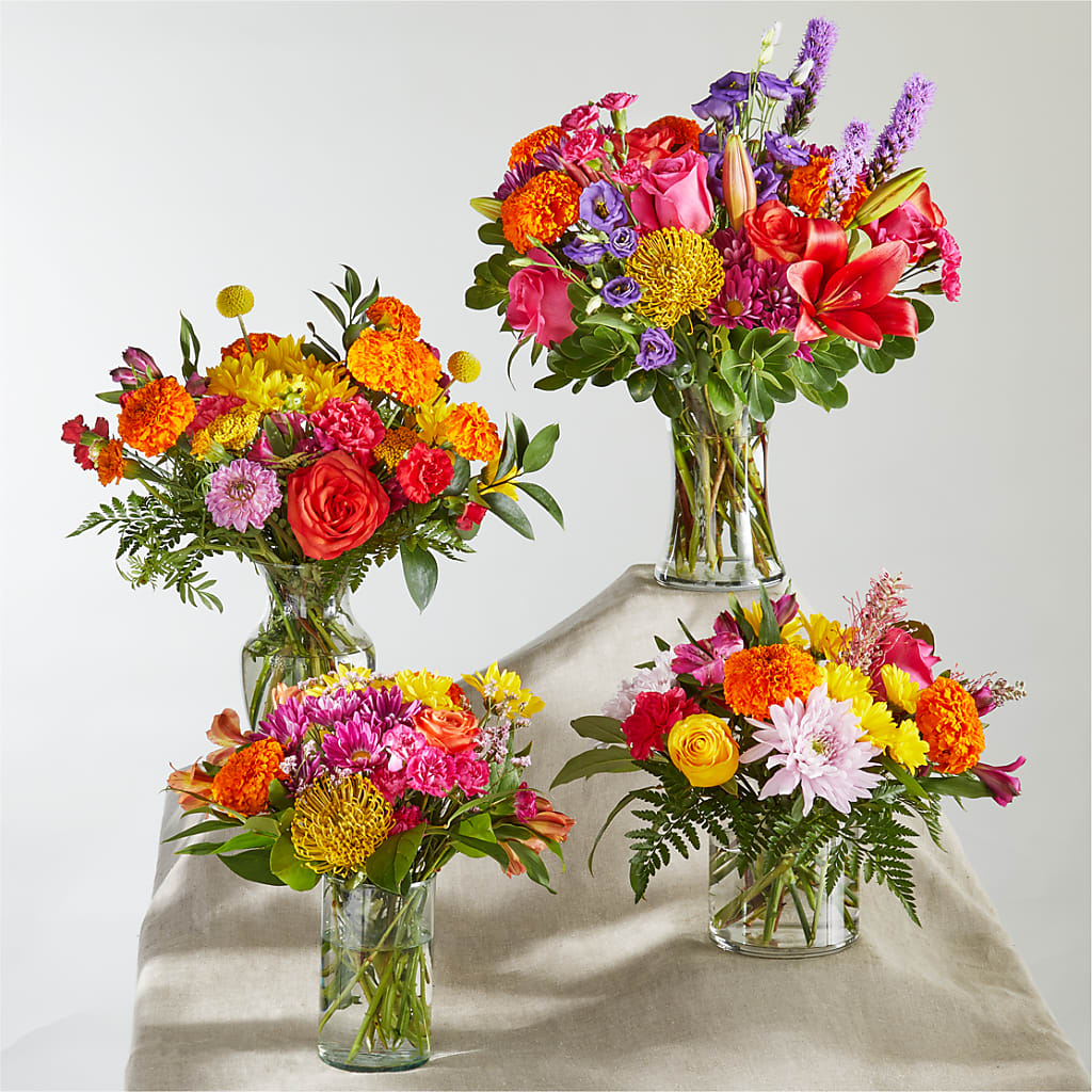 Feast of Color – A Florist Original –  Peonia Flowers Llc, Lakewood NJ