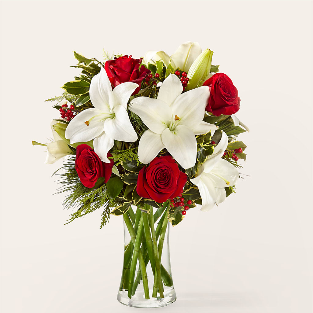 Sparkling Snowflakes Bouquet –  Peonia Flowers Llc, Lakewood NJ
