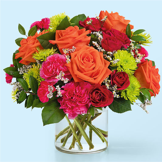 Colorful Carnival Bouquet –  Peonia Flowers Llc, Lakewood NJ