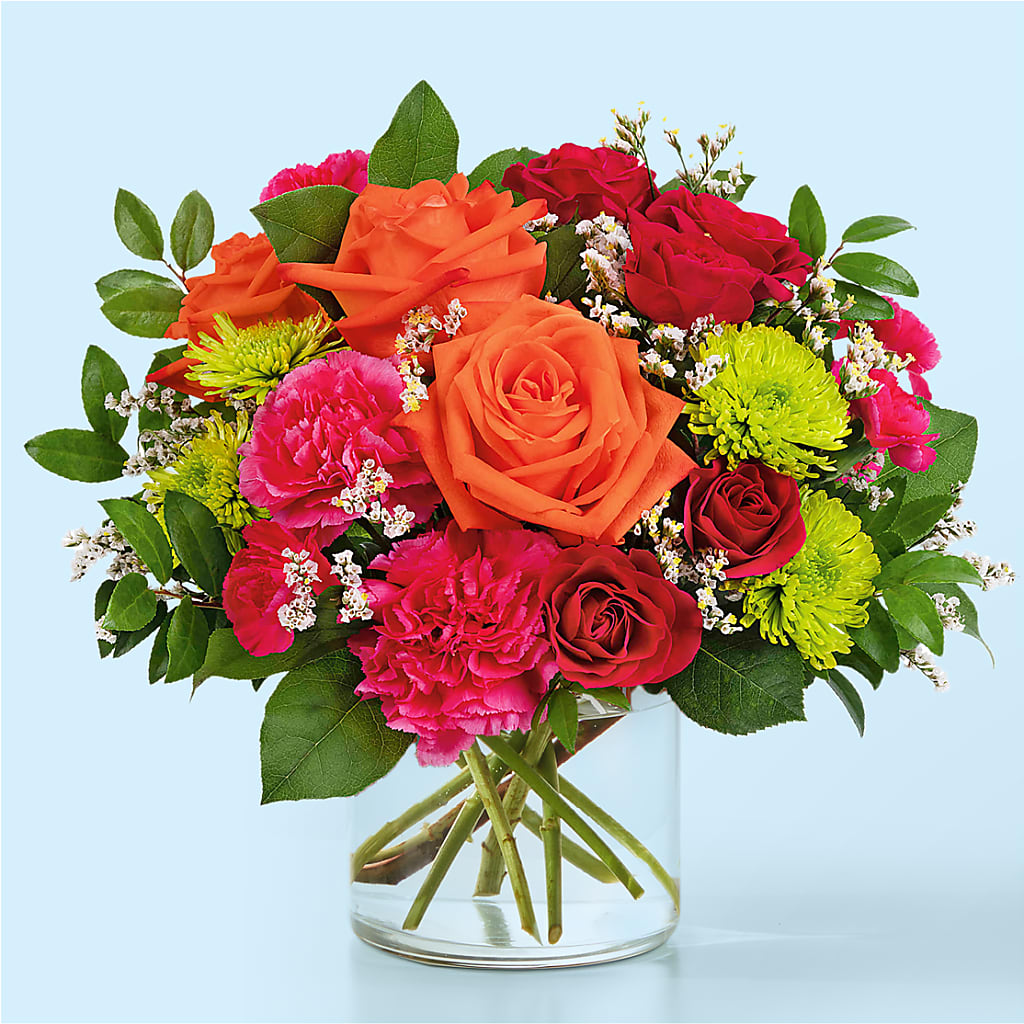 Colorful Carnival Bouquet –  Peonia Flowers Llc, Lakewood NJ