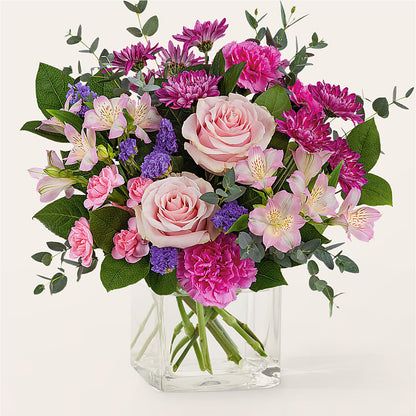 Rosy Radiance Bouquet –  Peonia Flowers Llc, Lakewood NJ