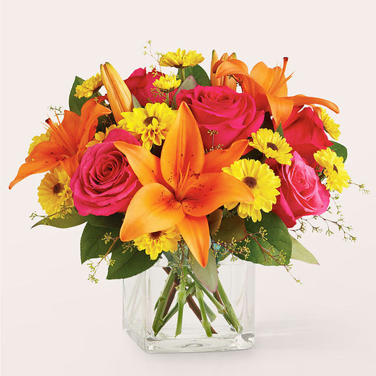 Neon Lights Bouquet –  Peonia Flowers Llc, Lakewood NJ