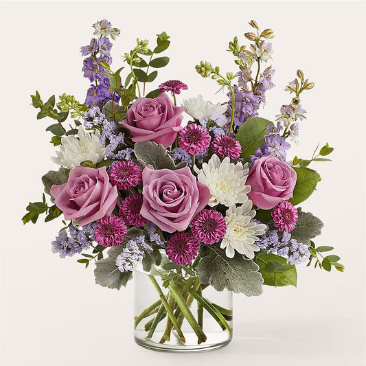 Violet Frost Bouquet –  Peonia Flowers Llc, Lakewood NJ