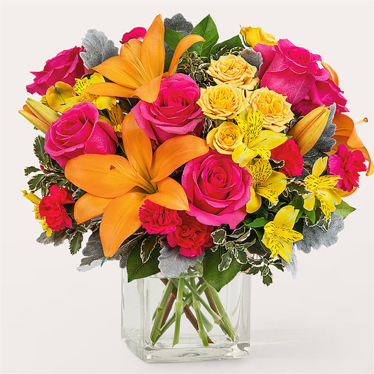 To the Tropics Bouquet –  Peonia Flowers Llc, Lakewood NJ