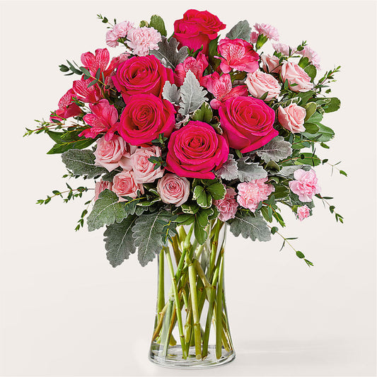 Tickled Pink Bouquet –  Peonia Flowers Llc, Lakewood NJ