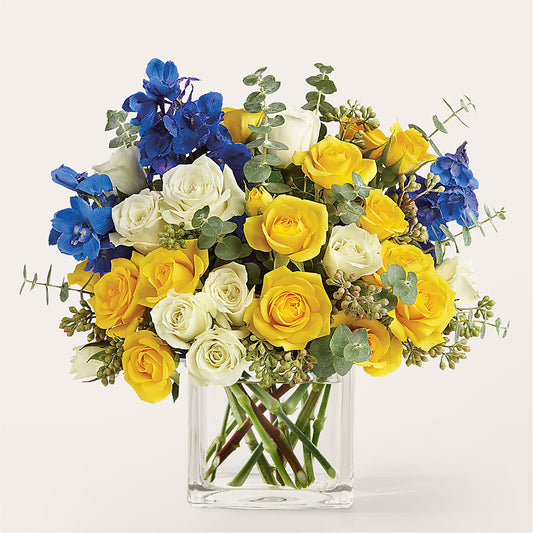Sparkling Citrine Bouquet –  Peonia Flowers Llc, Lakewood NJ
