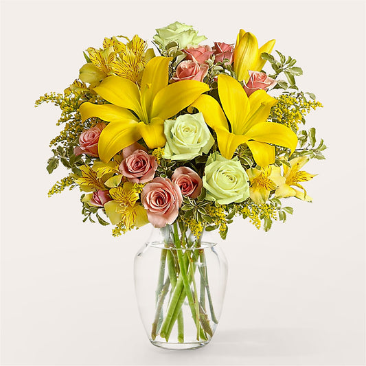 Sunburst Bouquet –  Peonia Flowers Llc, Lakewood NJ