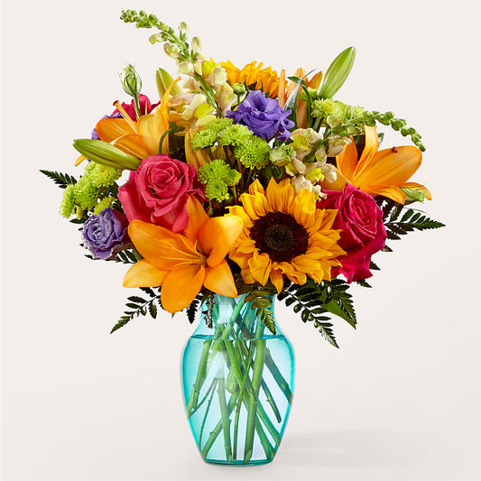 Double Rainbow Bouquet –  Peonia Flowers Llc, Lakewood NJ