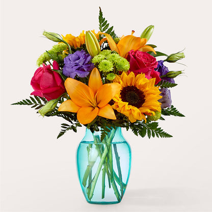 Double Rainbow Bouquet –  Peonia Flowers Llc, Lakewood NJ