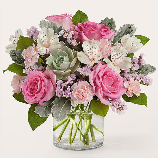 Dusty Rose Bouquet –  Peonia Flowers Llc, Lakewood NJ